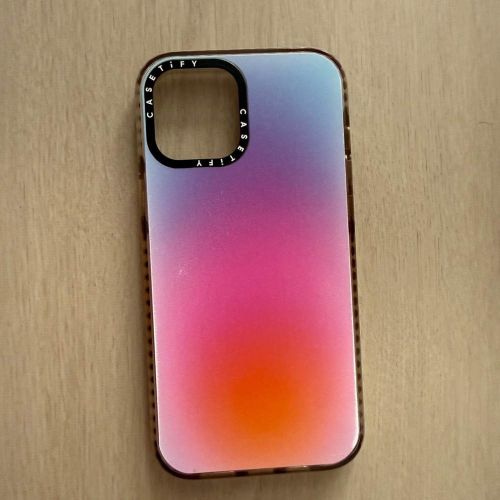 Casetify Vibrant Gradient Phone Case - Blue, Pink, Orange